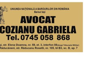 Avocat Cozianu Gabriela