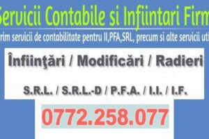 Birou Consultanta Infiintari Firme Craiova