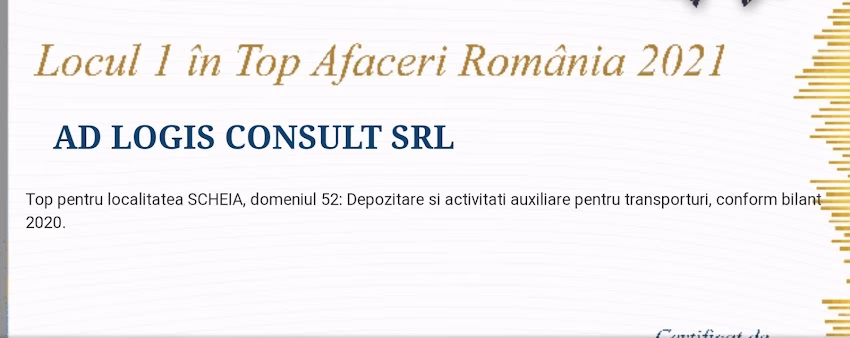 Comisionar Vamal Suceava Ad Logis Consult Srl