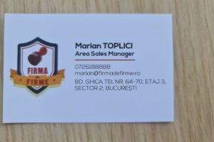 Firma de Firme Infiintare societati comerciale