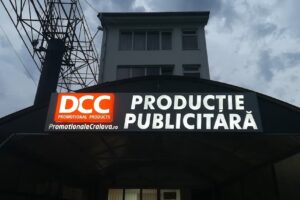 Litere Volumetrice Promotionale Craiova Firme luminoase Craiova cu Led Productie publicitara