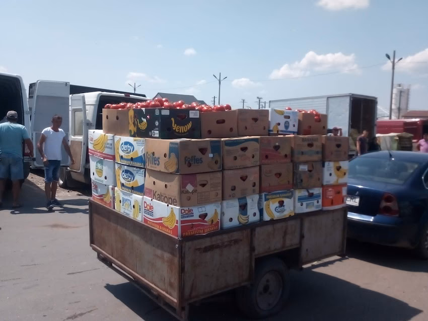 Piața de legume Matca