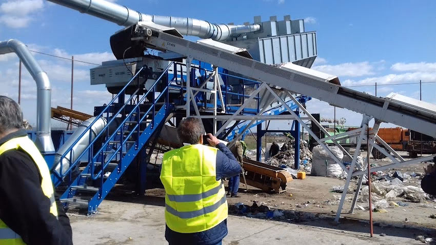 Stația de sortare deșeuri reciclabile PiteștiAlbota