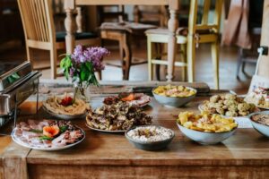 Viscri 32 White Barn and Blue House